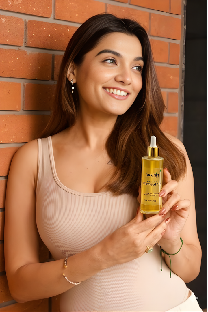 Wood Pressed Flaxseed Oil