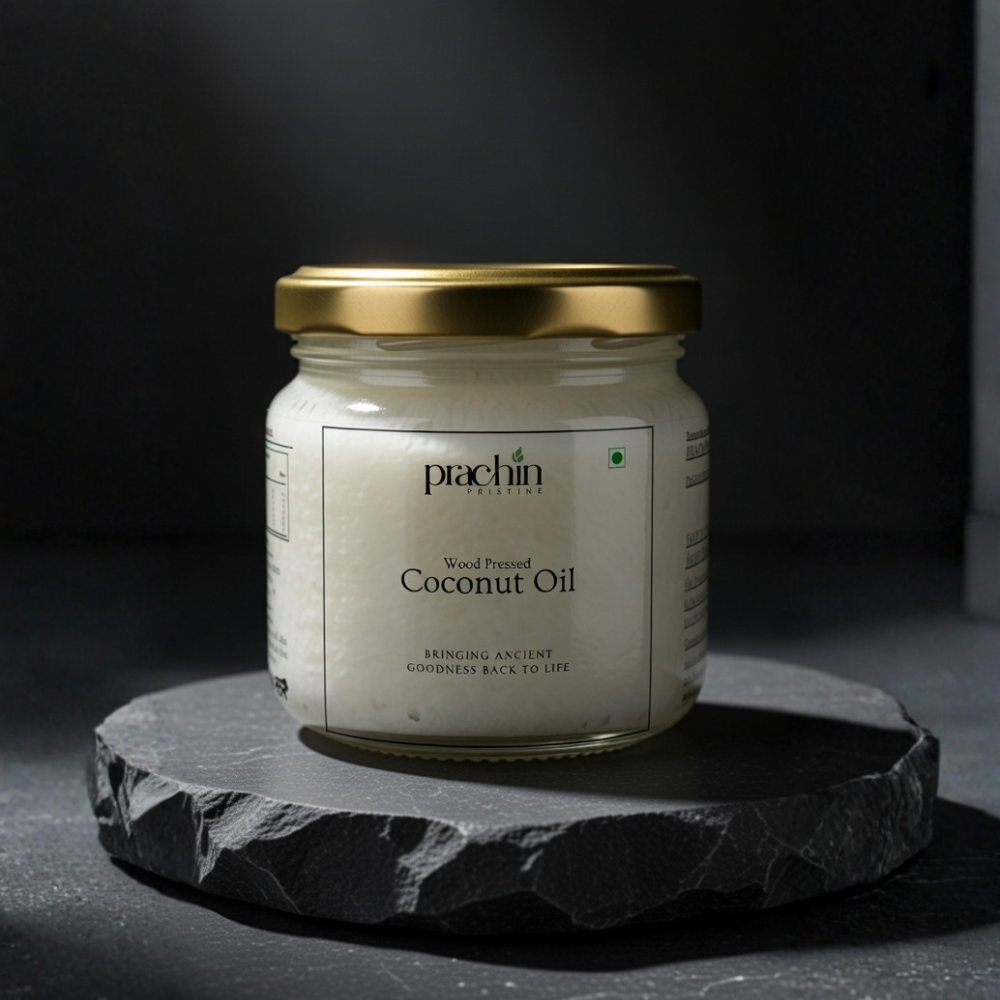 Wood Pressed Coconut Oil