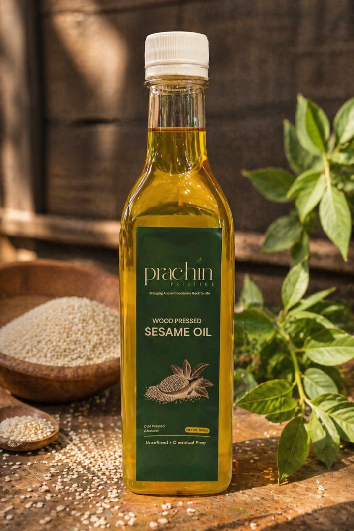 Wood Pressed Sesame Oil