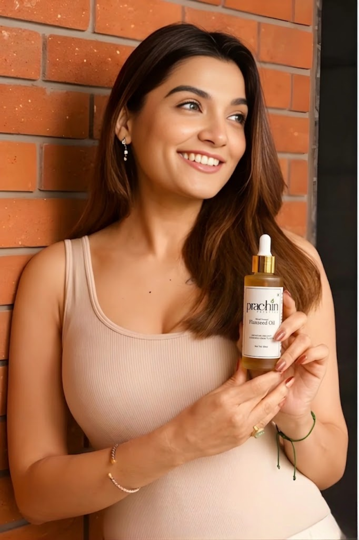 Wood Pressed Flaxseed Oil