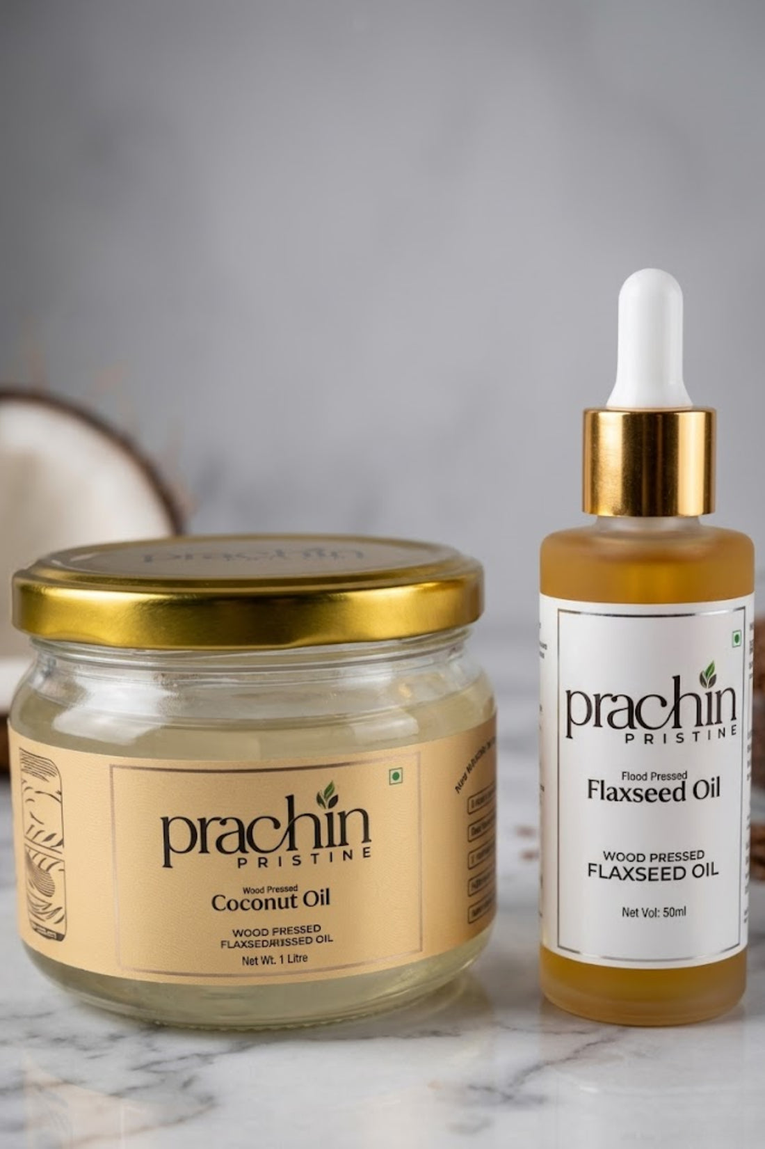 Coconut & Flaxseed Oil Combo